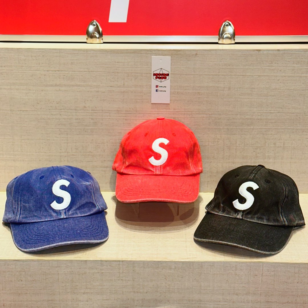 Supreme 1st Canvas 悩ん Camp Cap Red Cardinal