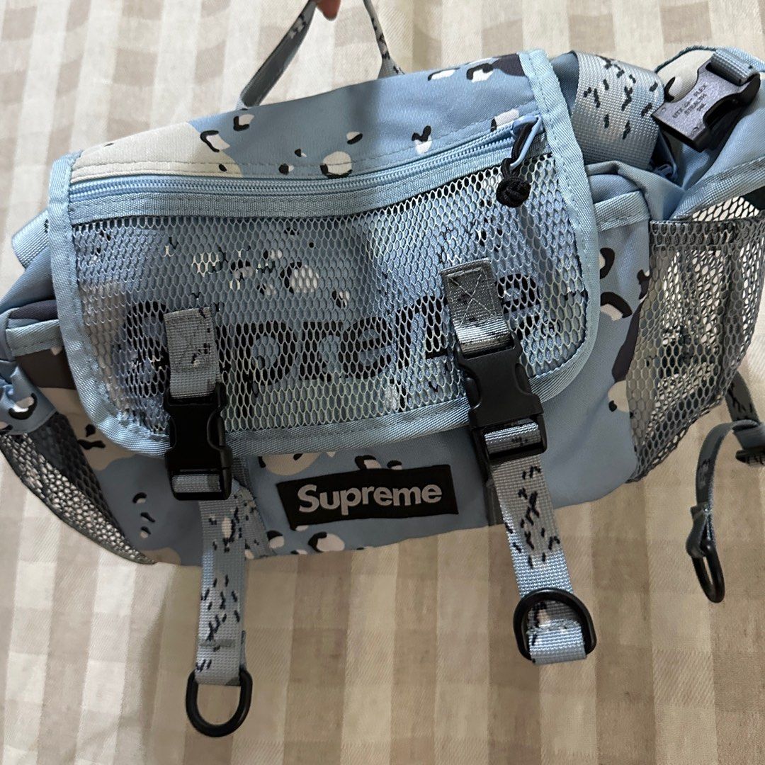 Supreme waist bag black ss20 sales