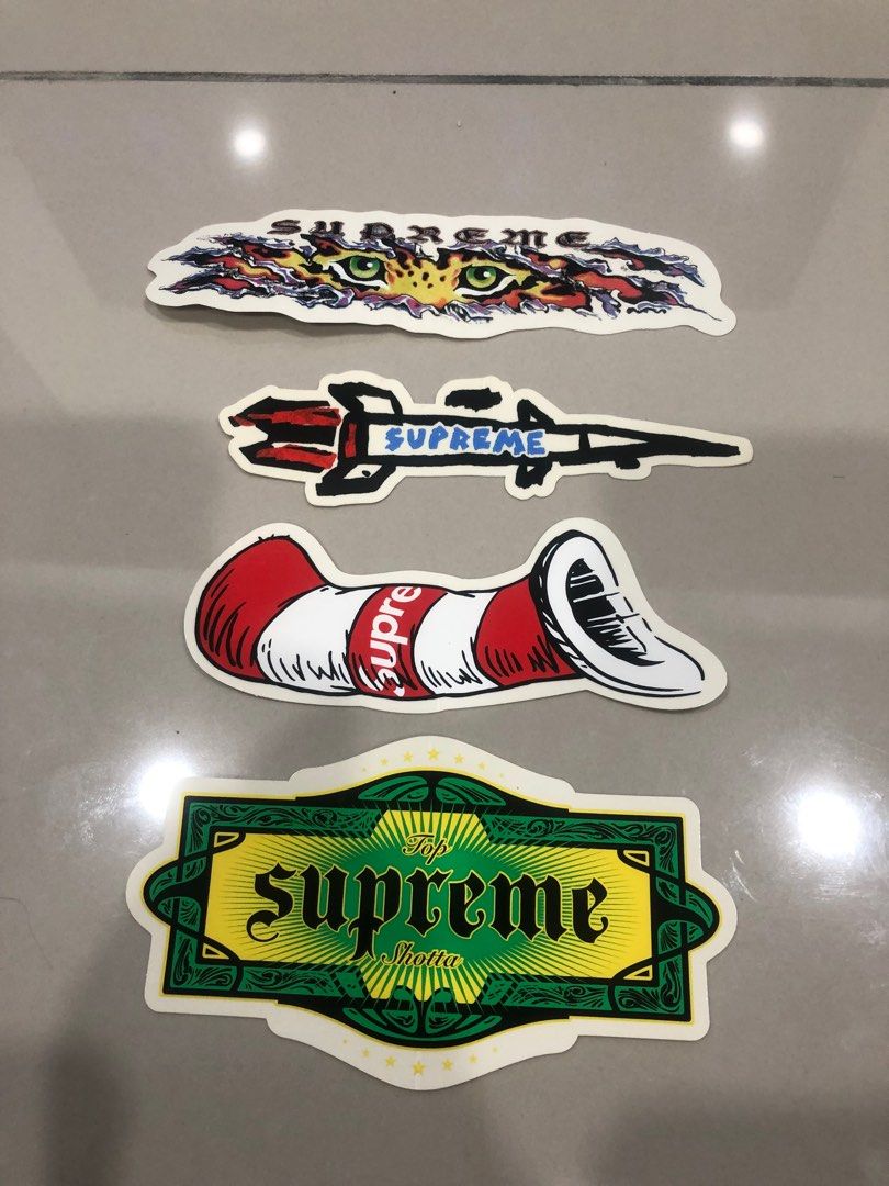 Supreme online decal sticker
