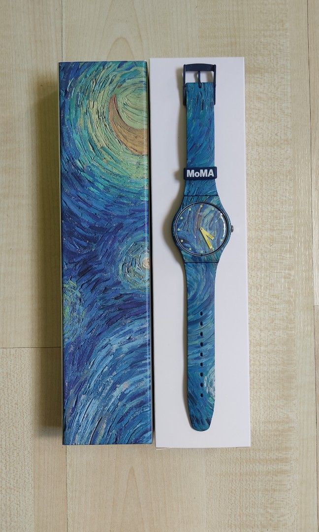 Swatch van gogh, Men's Fashion, Watches & Accessories, Watches on