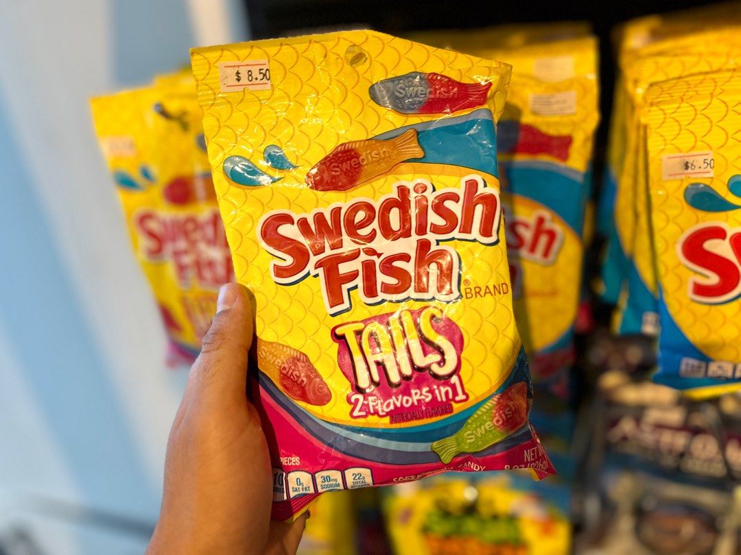 Swedish Fish Tails 🇺🇸 | Vegan Friendly | Gelatin Free Candy (226g), Food & Drinks, Other Food & Drinks on Carousell Swedish Fish Tails 🇺🇸 | Vegan Friendly | Gelatin Free Candy (226G), Food & Drinks, Other Food & Drinks On Carousell
