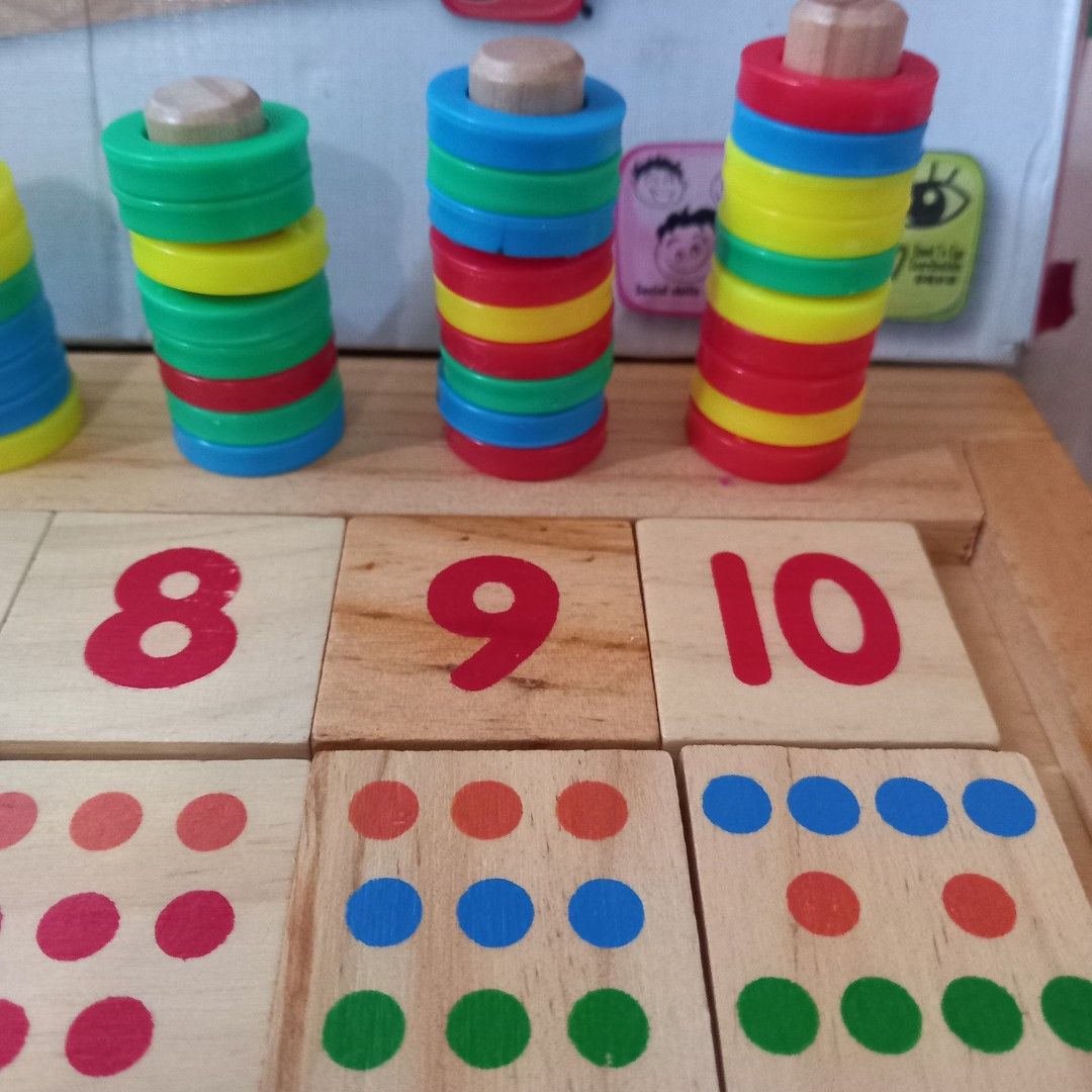 Teaching Logarithmic Math Board for Montessori Learning Math on Carousell