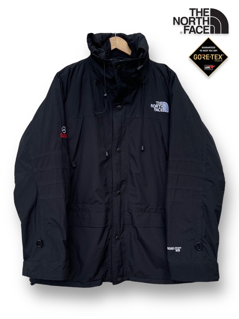 The North Face Summit Series Black Gore Tex Hood Jacket Men s