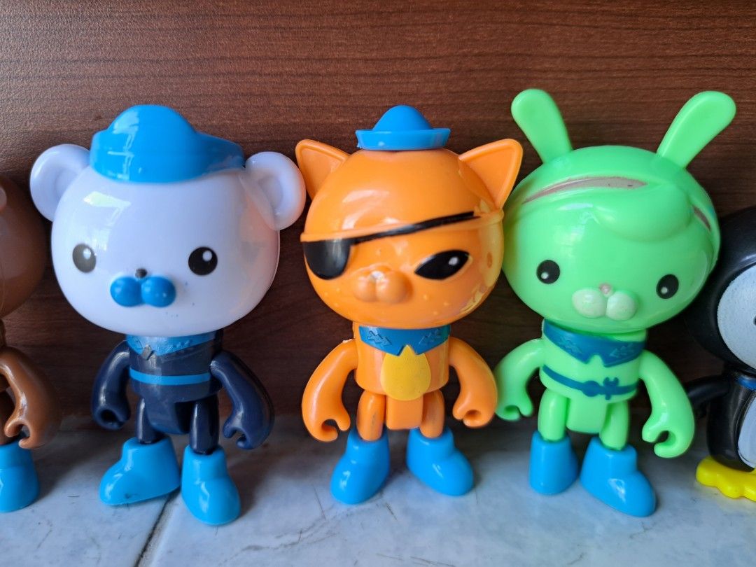 Octonauts edible cake toppers - a photo on Flickriver | Edible cake toppers,  Fondant cake toppers, Octonauts cake