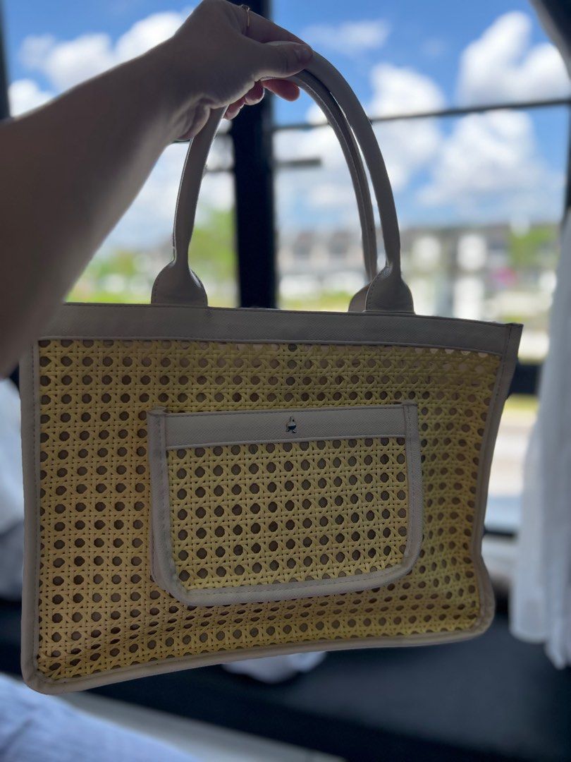 The Rattan Yasmin Bag