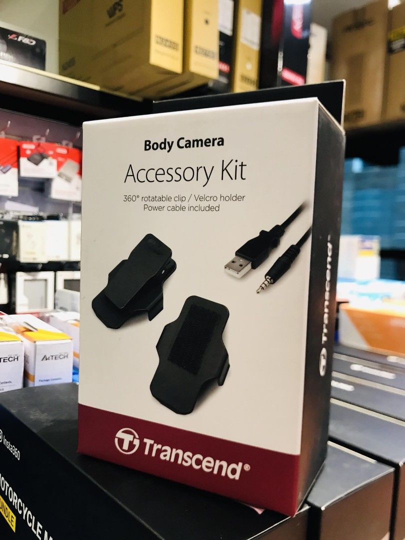 Transcend DrivePro Body Camera Series Accessory Kit TS-DBK1 on Carousell