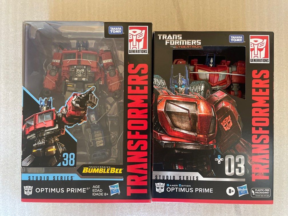 Transformers toys studio series 38 voyager top class bumblebee movie optimus prime