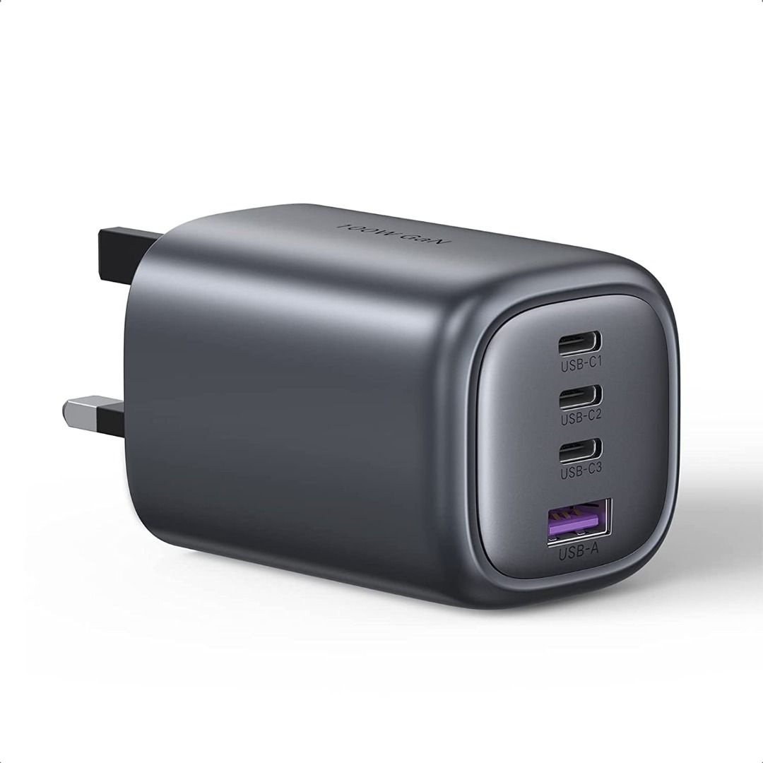 SF免半】UGREEN GaN 100W USB Fast Wall Charger (4-Ports) 插牆式USB