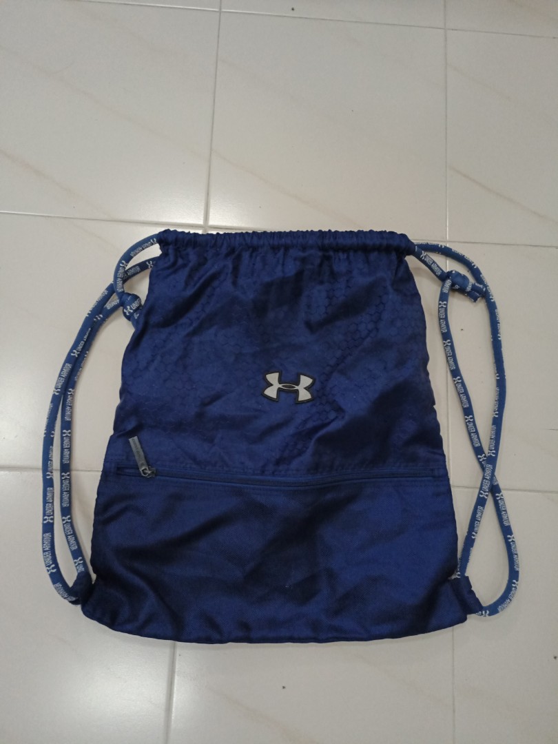 Under Armour Drawstring Bag *Authentic & New*, Men's Fashion, Bags,  Backpacks on Carousell