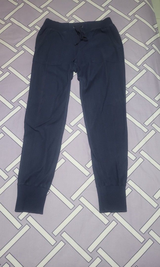 UNIQLO Joggers Sweatpants Women Navy Loungewear Casual Running