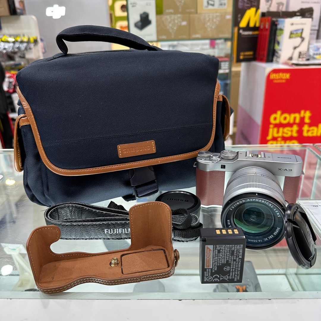 USED FUJIFILM XA3 KIT Photography Cameras on Carousell