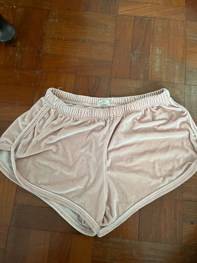 Cheap velvet shorts online