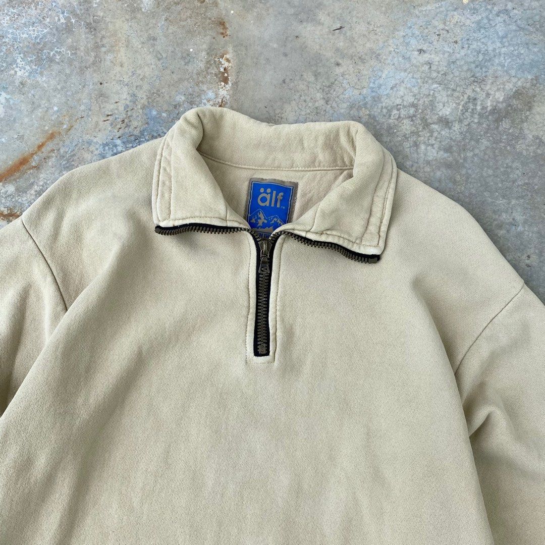 Vintage 90s Alf Outdoor Half Zipper Pullover Sweatshirt Men s