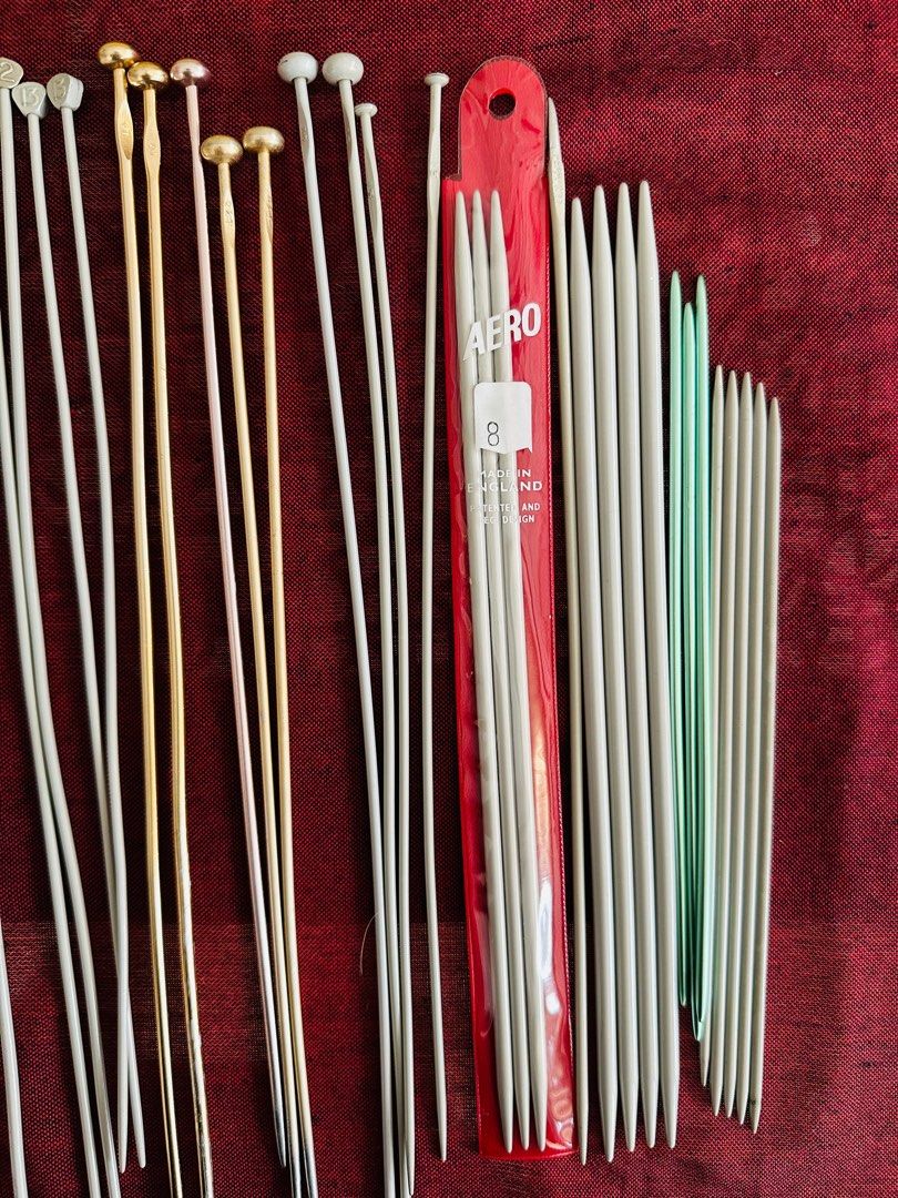 Vintage Aero Knitting Pins / Needles, Hobbies & Toys, Collectibles & Memorabilia, Vintage