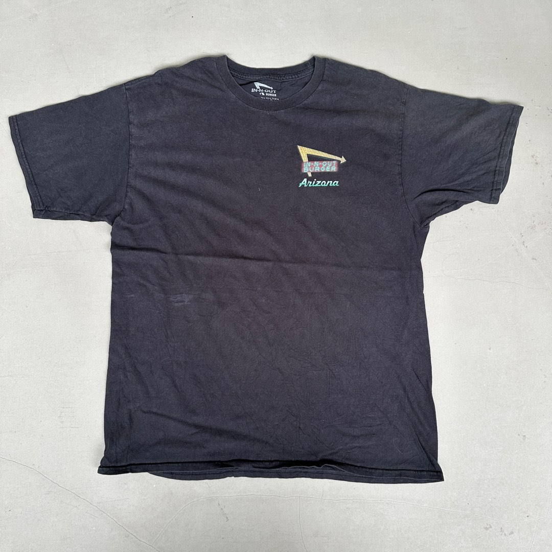 T-shirt In-N-Out Burger 70ème Anniversaire - Taille S Noir - Occasion Très Bon état