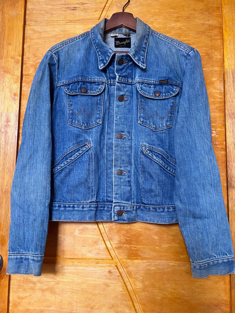 Vintage Jacket Wrangler Made in U.S.A, Men's Fashion, Coats, Jackets ...