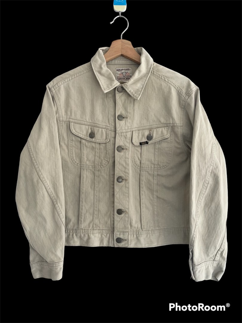 Vintage Sugar Cane Denim Trucker Jacket, Men's Fashion, Coats, Jackets