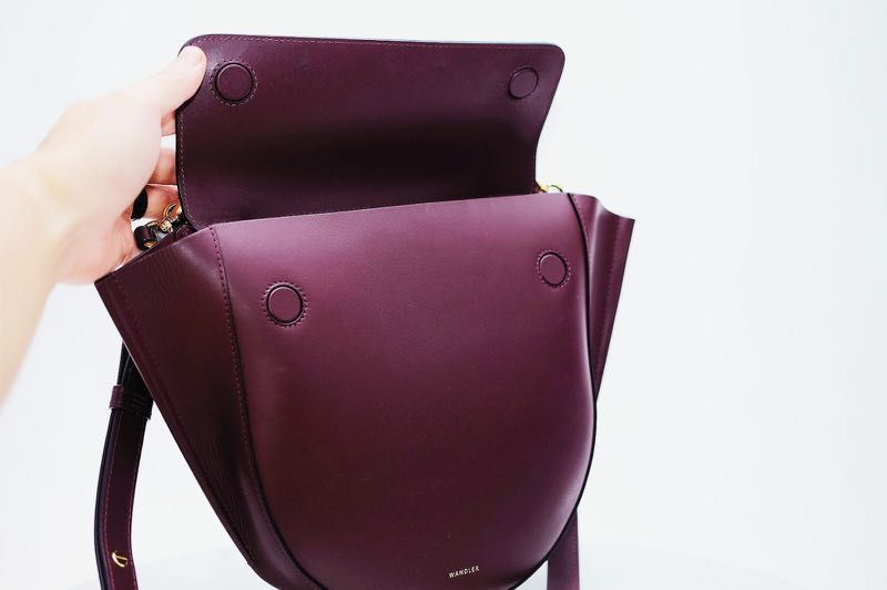Wandler hortensia medium leather shoulder bag best sale