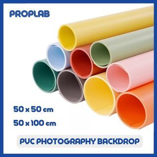 Waterproof Solid Color PVC Product Photography Backdrop