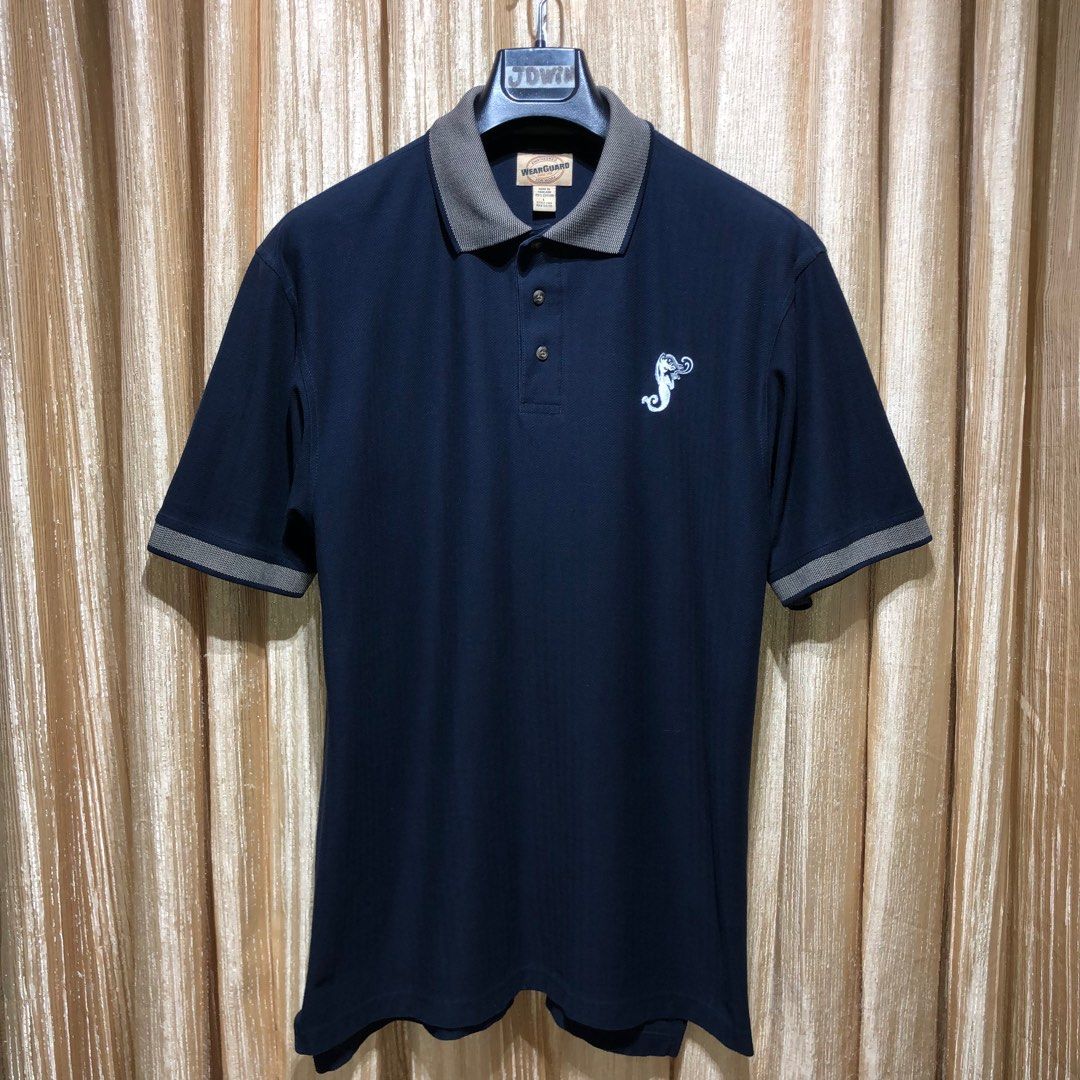 WEARGUARD ENGINEERED FOR WORK MEN’S POLO SHIRTS NAVYBLUE (Please view