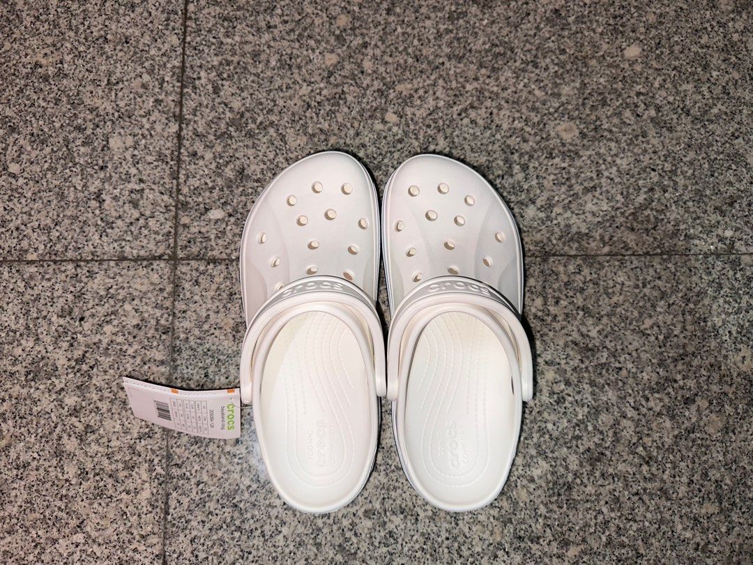 White crocs outlet womens size 6