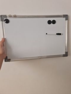 Whiteboard and Corkboard