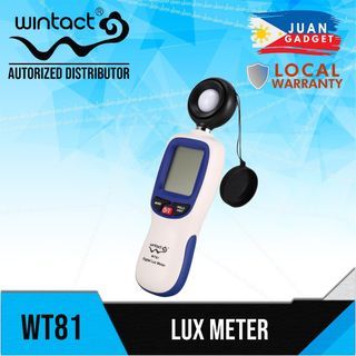 Wintact by Benetech WT81 Light Lux Luminance Meter Tester  | JG Superstore
