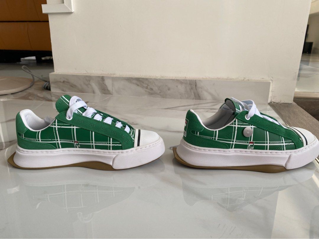 Checkered fila clearance shoes