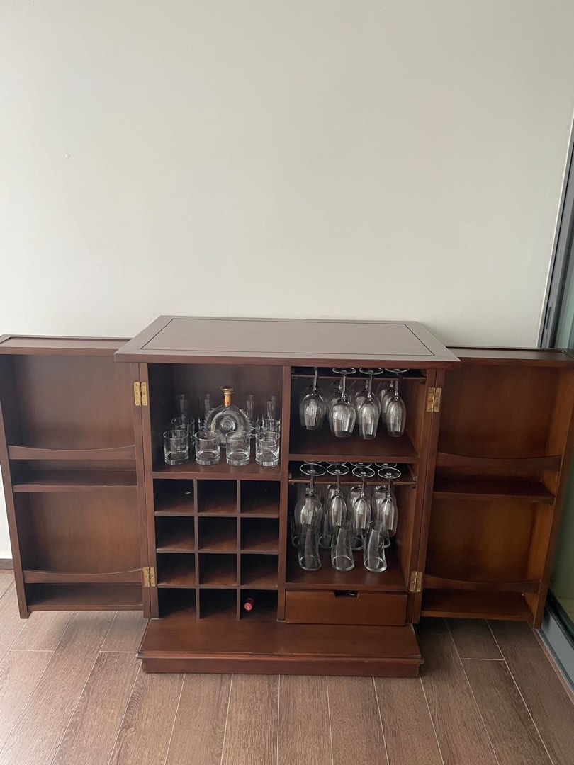Maxine bar store cabinet used