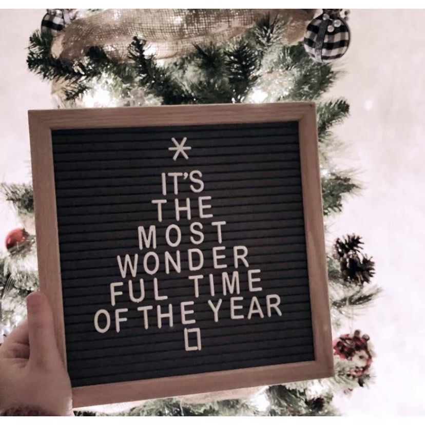 Wooden Frame Letter Board Extra Letters, Furniture & Home Living, Home