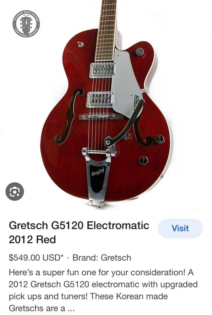Gretsch 5120 discount