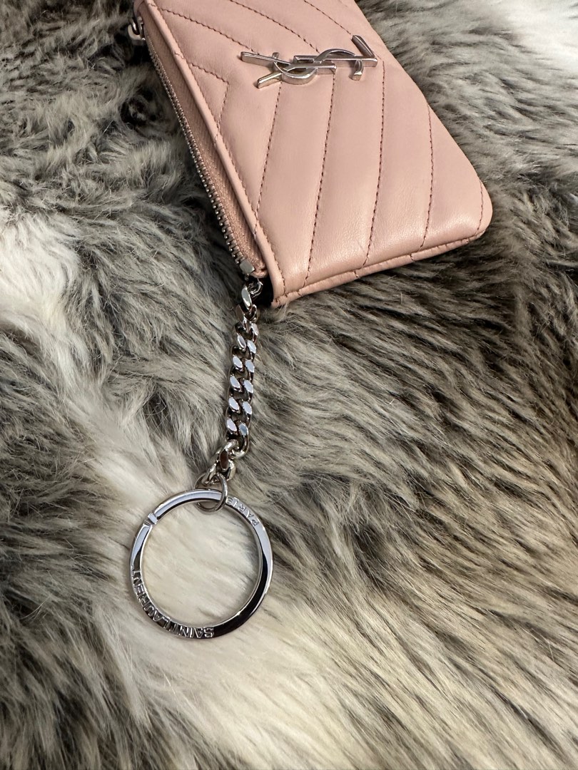 YSL key holder pouch on Carousell