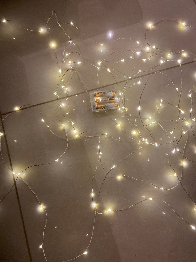 10m Long Fairy Lights, Everything Else on Carousell