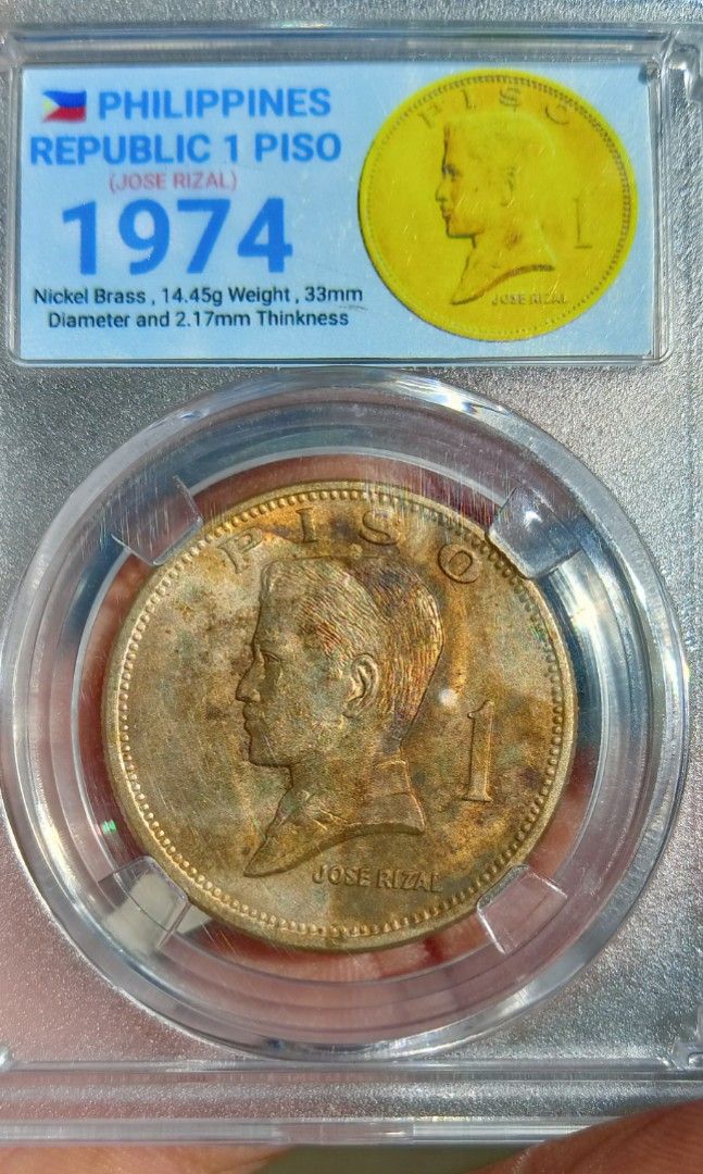 1 Piso 1974 Natural Tone W slab And Personalized Identification On 1 Piso 1974 Natural Tone W slab And Personalized Identification On