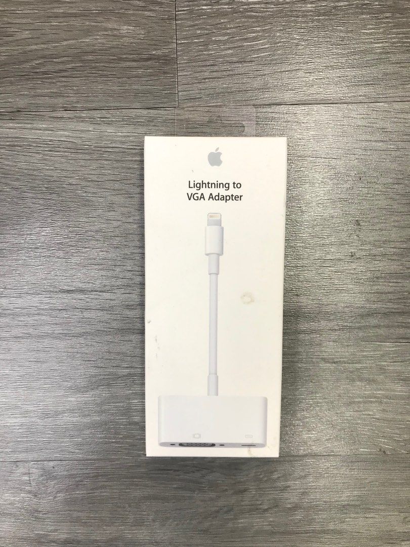 🎈門市現貨🎈Apple Lighting to VGA Adapter MD825AM/A, 電腦