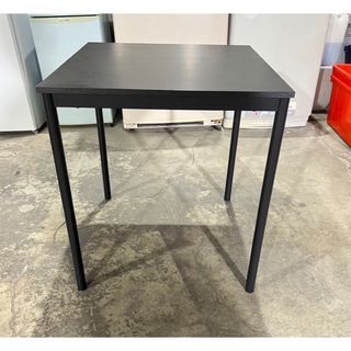 【土城二手家具】黑色簡易桌子 ( 寬70 深70 高75 )