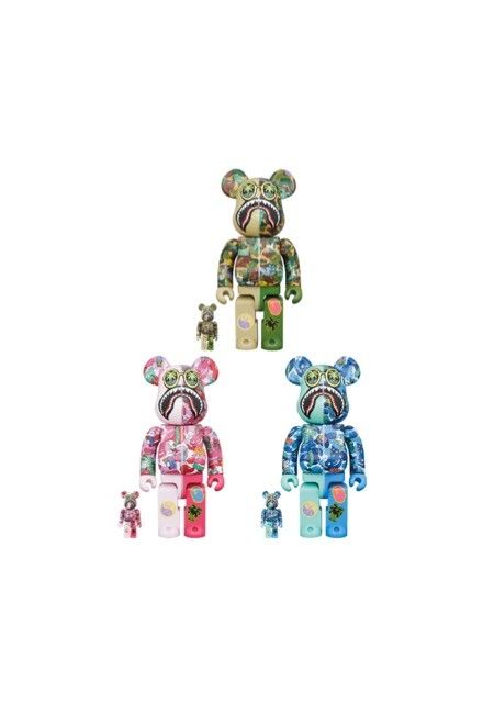 預訂- BE@RBRICK Steven Harrington X BAPE(R) SHARK 100