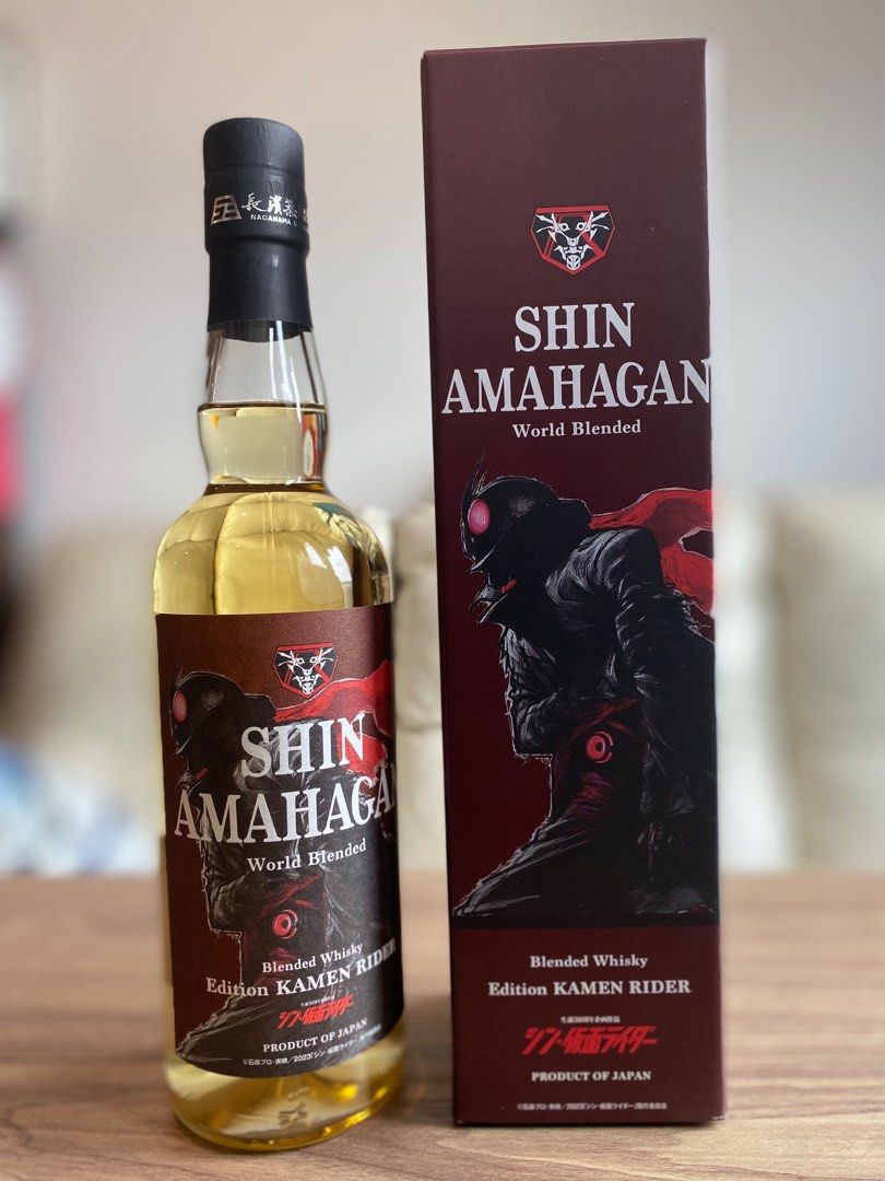 長濱蒸溜所shin amahagan World Blended Edition 仮面限定, 嘢食& 嘢飲