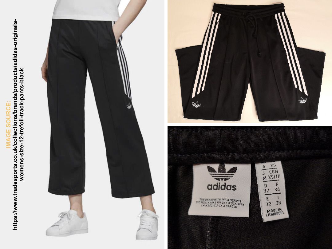 NEW ADIDAS ORIGINALS WOMENS ADIBREAK TREFOIL PANTS ~ SIZE XL