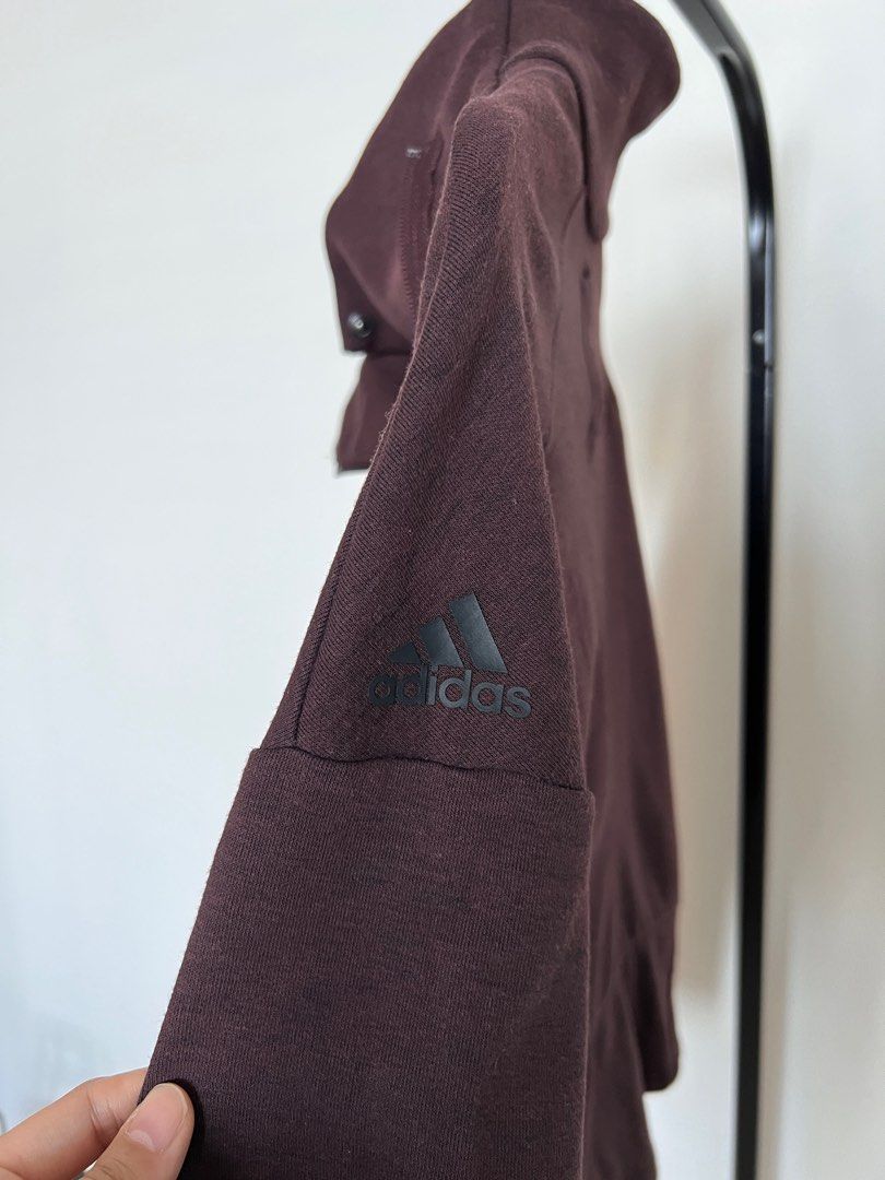 Adidas moto hoodie top