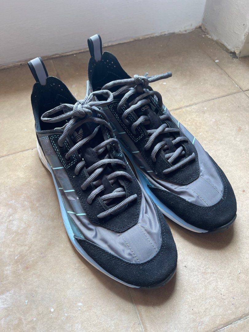 Adidas Running Shoe SL 7200 Blue Grey Men s Fashion Footwear Sneakers on Carousell
