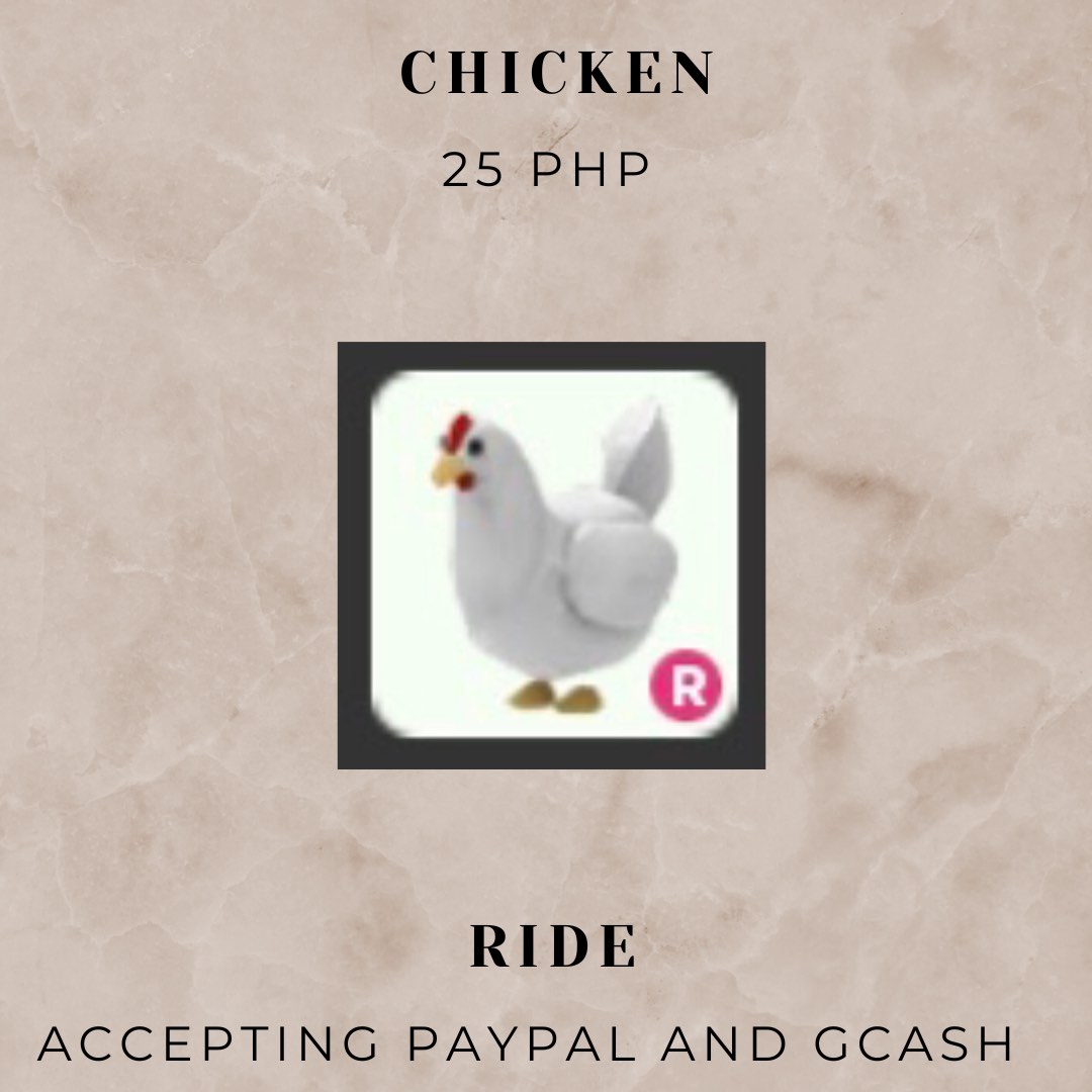 Adopt Me Pets Chicken, Video Gaming, Gaming Accessories, InGame