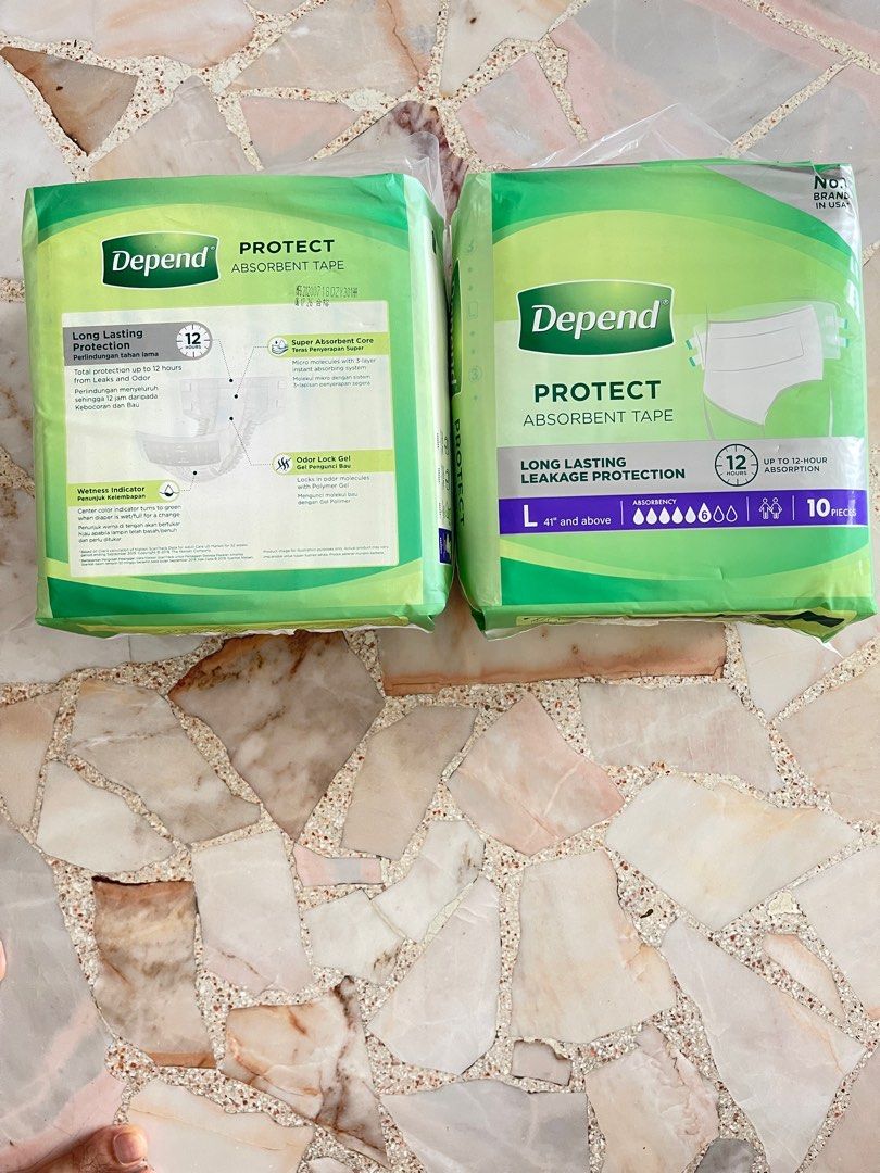 Adult Diapers Depend Brand, Health & Nutrition, Medical Supplies