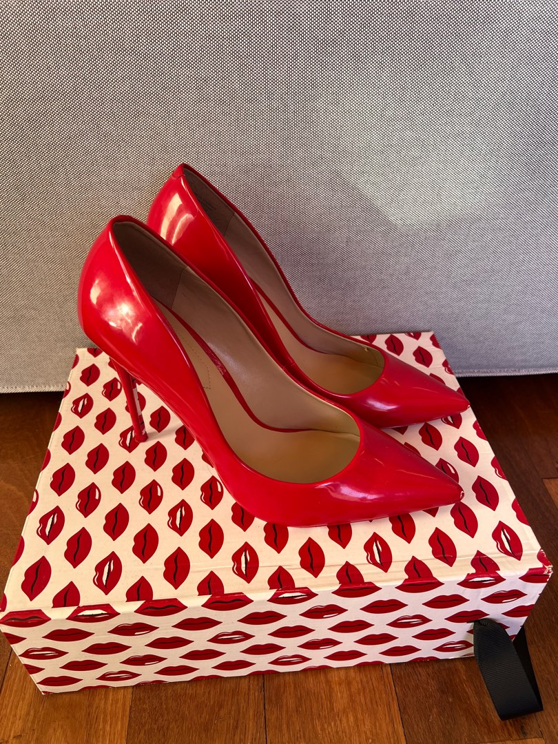 ALDO Stessy red high heels Women s Fashion Shoes on Carousell