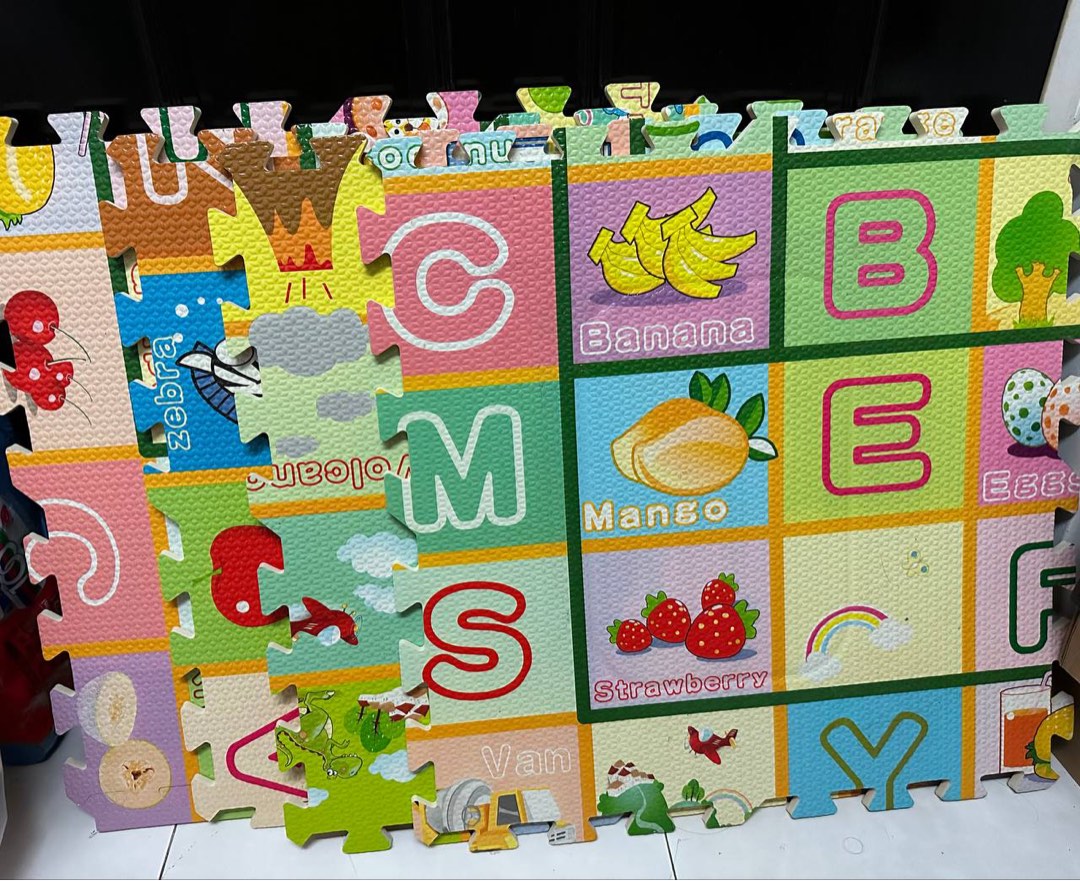 Alphabet Playmat, Babies & Kids, Infant Playtime on Carousell