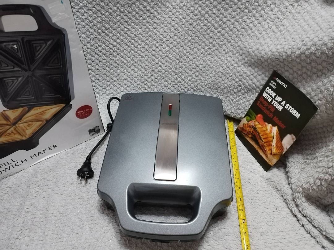AMBIANO Deep Fill Sandwich Maker, Furniture & Home Living, Kitchenware