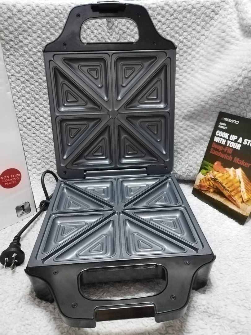 AMBIANO Deep Fill Sandwich Maker, Furniture & Home Living, Kitchenware