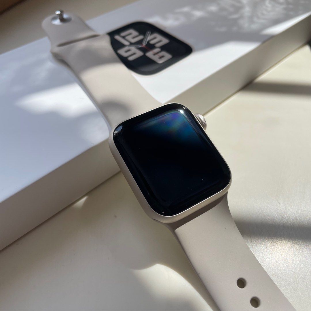 WITH APPLE CARE 2025 Apple Watch SE 2nd Gen 40mm GPS Starlight