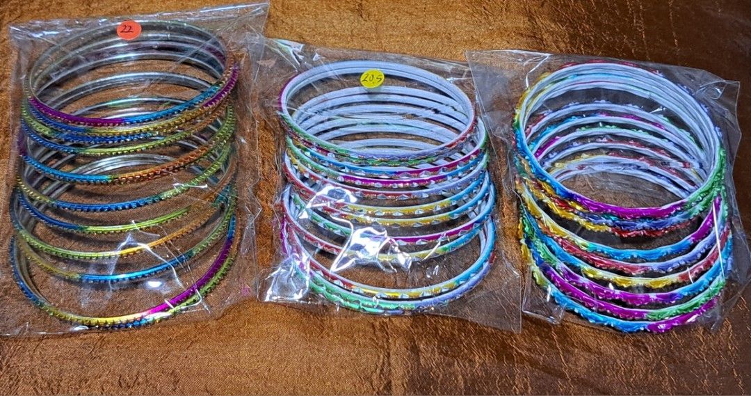 Rainbow bangles hot sale