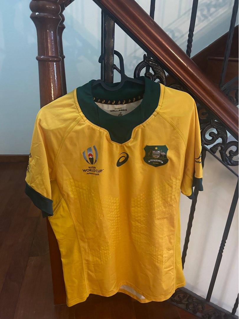 AUSTRALIAN RUGBY WORLD CUP JERSEY, Men's Fashion, Tops & Sets, Tshirts ...